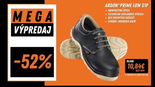 🔥 MEGA VÝPREDAJ! 🔥 Hľadáte spoľahlivú, pohodlnú a cenovo dostupnú pracovnú obuv? Predstavujeme ARDON® PRIME LOW S1P –...